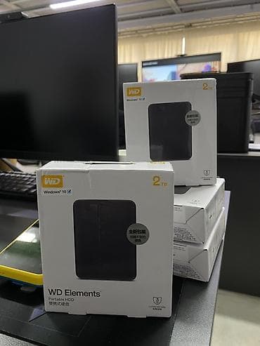 флешка 2 тб: Накопитель, Новый, Western Digital (WD), HDD, 2 ТБ, Для ноутбука — 2