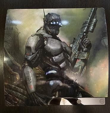 microsoft xbox: Игровая консоль Sony PlayStation 3 (slim) с индивидуальным виниловым — 1