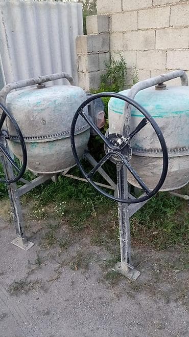 Бетономешалка сатылат Альфа 210 б/у состояние жакшы — 1
