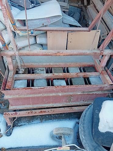 марожнный апарат: Вибропресс/станок для изготовления шлакоблоков (ручной/полуавтомат) - — 1