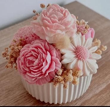 декор панель: Авторские букеты из мыла ручной работы - Состав: фигурное мыло в виде — 2