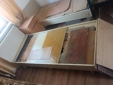 одиночный спальный: Односпальная кровать, С матрасом, длина - 195 см — 2