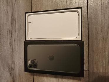iphone 13 512: IPhone 11 Pro Max, Б/у, 256 ГБ, Matte Midnight Green, Коробка, 75 % — 3