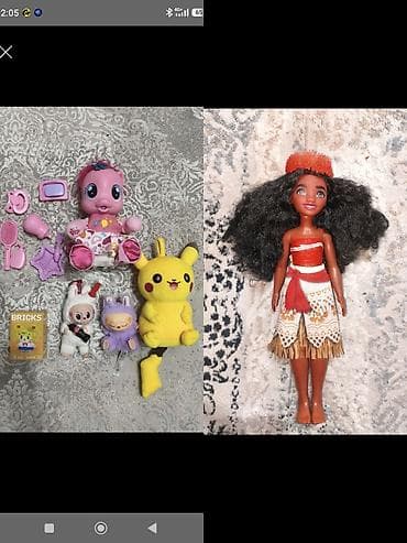 limited edition: Пони Пинки пай,Пикачу,Лабубу и Лего и Моана от Mattel из серии Disney — 1