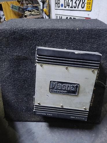 блоки питания powerplant: Сабвуфер Mystery в корпусе + усилитель Magnat Edition Two — 3