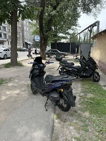 кофр: Макси-скутер Yamaha, 150 куб. см, Бензин, Б/у — 3