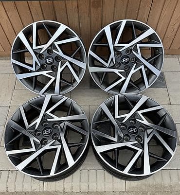 бампер на хендай акцент: Литые Диски R 18 Hyundai, Комплект, отверстий - 5, Б/у — 1