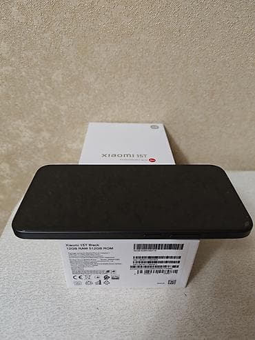Техника жана электроника: Xiaomi, 15, Колдонулган, 512 ГБ, түсү - Кара — 3