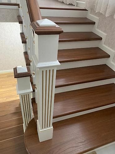 Агач тепкичилер: Изготовление и монтаж изделий из массива дерева под заказ. Что — 8