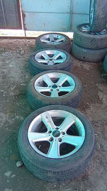 Колеса в сборе 215 / 55 / R 17, Комплект, Литые, отверстий - 5