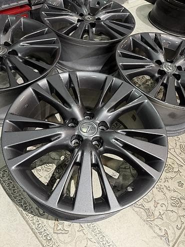 01: Литые Диски R 19 Lexus, Комплект, отверстий - 5, Б/у — 7