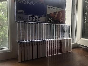 Аудиокассеты Sony, TDK, Extra Ferro поштучно (под запись) Продаю