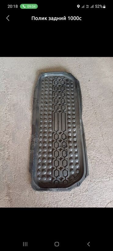 купить тент на фуру бу: Родные Резиновые Полики Для багажника Toyota, цвет - Черный, Б/у, Самовывоз — 1