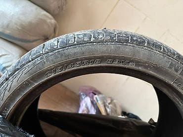 bbs 15: Шины 215 / 45 / R 18, Лето, Б/у, Комплект, Легковые, Корея — 2