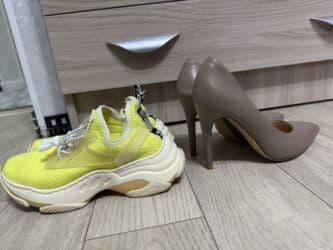 женские брендовые туфли недорого: Продаю 5шт за 1500 сом 35 размер Кроссы Bershka Ботильоны Basconi — 2