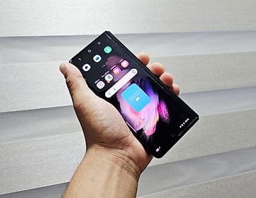 Техника жана электроника: Samsung Galaxy Z Fold 3, Колдонулган, 256 ГБ, түсү - Кара, 1 SIM, 2 SIM — 3