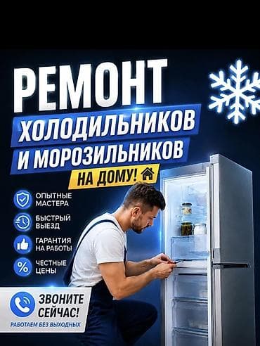 Ремонт холодильников и морозильников на дому. - Опытные мастера -