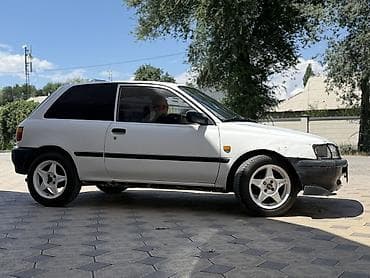 Унаа: Toyota Starlet: 1991 г., 1.3 л, Кол менен иштөөчү, Бензин, Хетчбек — 9