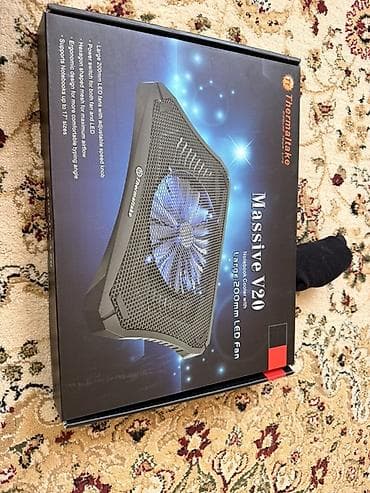 Ноутбуки и аксессуары: Охлаждающая подставка для ноутбука Thermaltake Massive V20 - — 1