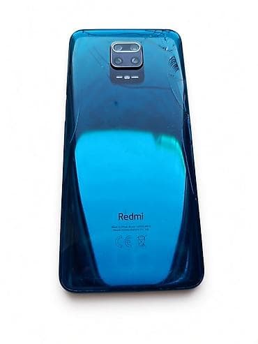 авто регстратор: Redmi, Redmi Note 9S, Б/у, 64 ГБ, цвет - Синий, 2 SIM — 1