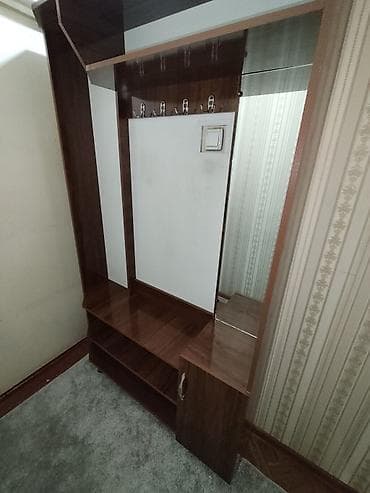 магазин витрина: Прихожая модульная с зеркалом и крючками - Конструкция: открытая — 1
