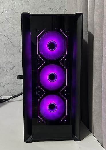 hyperx cloud core: Корпус ПК, Б/у, ATX, цвет - Черный — 3