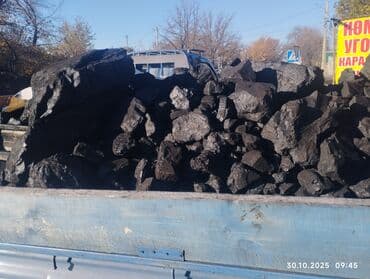 походные стол и стулья: Каменный уголь фракции крупный/средний в россыпь. - Черный уголь — 4