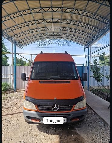 Транспорт: Mercedes-Benz Спринтер: 2003 г., 2.2 л, Кол менен иштөөчү, Дизель, Бус — 1