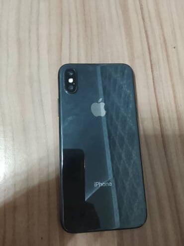 телефон nokia flying: IPhone X, Б/у, 64 ГБ, Черный, Чехол, 100 % — 1