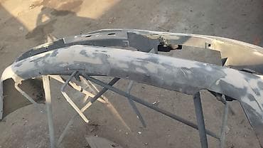 ремонт бампера из пластика: Бампер Nissan, Б/у, Оригинал — 1