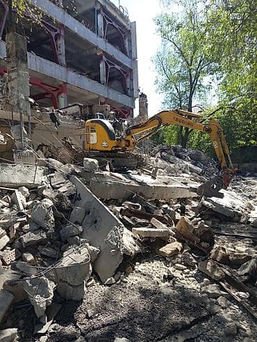 услуга мини трактор: Мини Экскватор — 1