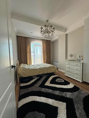 Квартиры: 4 комнаты, 130 м², Ак-Кеме (старый аэропорт) Элитка, 2 этаж, Дизайнерский ремонт — 9
