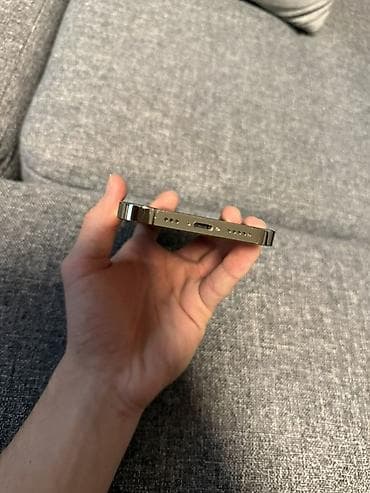 разбитый айфон: IPhone 12 Pro, Б/у, 128 ГБ, Золотой, 70 % — 4