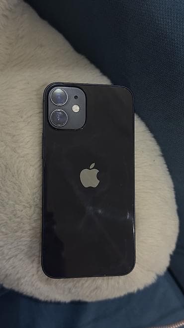 appl: IPhone 12 mini, Б/у, 128 ГБ, Зарядное устройство, Защитное стекло, Чехол, 76 % — 2