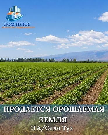 земля орашаемый: 100 соток, Для сельского хозяйства — 1