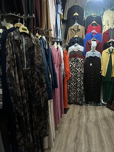 Повседневное платье, Длинная модель, Вискоза, Платье-рубашка, Все размеры — 1