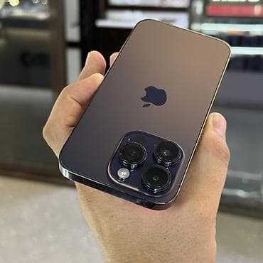 galaxy folder: IPhone 14 Pro, Б/у, 256 ГБ, Deep Purple, Защитное стекло, Чехол, 100 % — 2