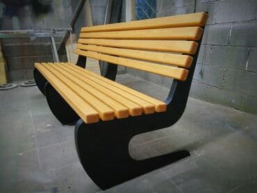 УАЗ: Скамейка Со спинкой, Без крыши — 3