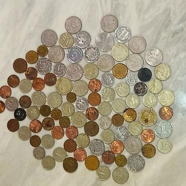 бродер: Набор разномастных монет для коллекционеров - Большая подборка монет — 2