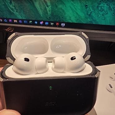 аудио: Беспроводные вакуумные наушники, Apple, Airpods Pro 3, Б/у — 4