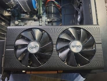 fire pc: Видеокарта для ПК, Б/у, ЖК Sapphire, Radeon RX, 8 ГБ — 1