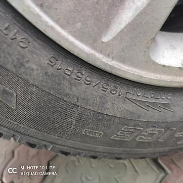 155 13: Колеса в сборе 195 / 55 / R 15, Зима, Б/у, Комплект, Легковые, Литые, отверстий - 5 — 3