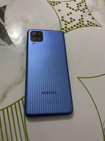 samsung f62: Samsung Galaxy M12, Б/у, 64 ГБ, цвет - Синий, 2 SIM — 4