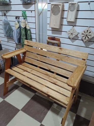 кресло кровать бу купить: Лавочка для отдыха. Скамейка. Размер: 🌳Высота=50см. 🌳Длина=150см — 2