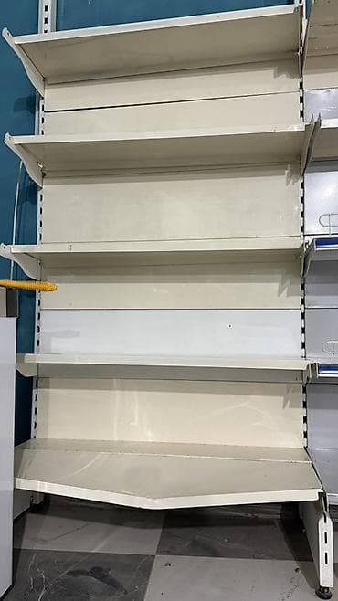 Торговое оборудование: Торговые стеллажи для магазина - Модульные пристенные секции на — 3