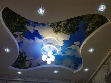 Дизайн, проектирование: Натяжной потолок Глянцевое, Матовое Гарантия, Бесплатная консультация, Бесплатный замер — 8