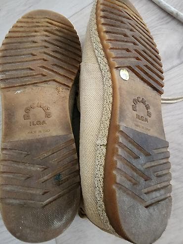 Мокасины и лоферы: Лоферы, 35, Bogner, Б/у, цвет - Бежевый, Платная доставка — 2