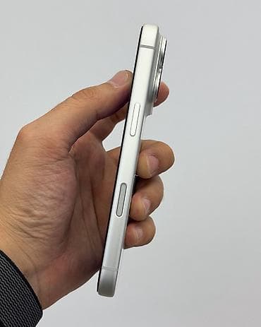 чехол iphone 17: IPhone 17 Pro, Б/у, 256 ГБ, Белый, Защитное стекло, Чехол, Кабель, В рассрочку, 100 % — 9
