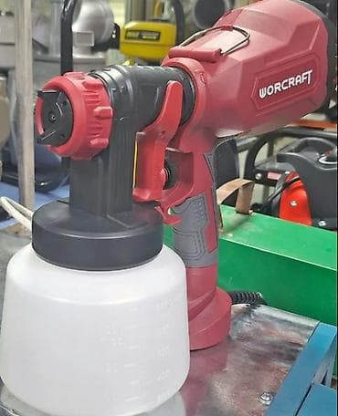 вороны: Краскопульт электрический WORCRAFT SG06-800 Компактный сетевой — 4