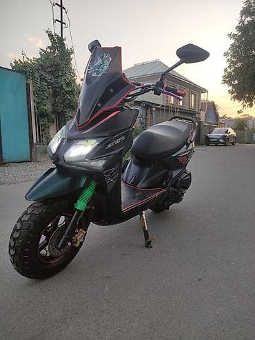 Скутер Livimoto (Jet Moto) — яркий городской внедорожный стиль — 9